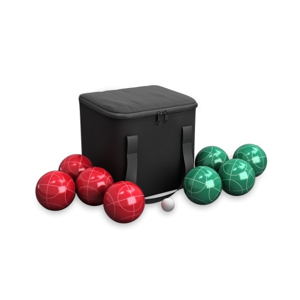 Toy Time Bocce Ball Set with Carrying Bag - Red and Green Balls, Outdoor Game for Kids or Adults 499960PFB - main